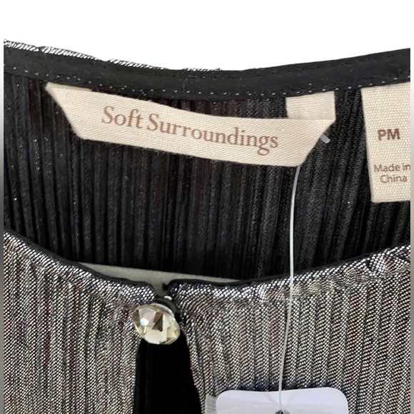 Silver maxi dress with sash NWT - Picture 5 of 6